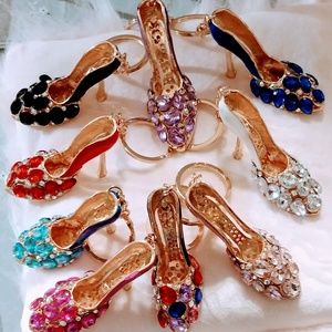 Ladies shoe keychain